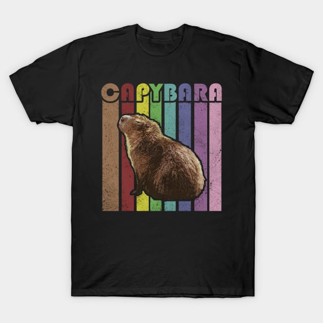 capybara retro T-Shirt by NelsonPR